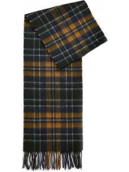 Barbour New Check Tartan Scarf USC0137GN92 Κίτρινο