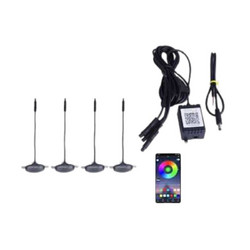 Φώτα ημέρας αυτοκινήτου LED RGBW - R-D20101-P4 - 110026C - 0000180