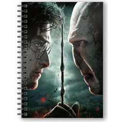 Harry Potter Notebook with 3D-Effect Harry Potter vs. Voldemort