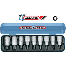 GEDORE Καρυδάκια allen torx 1/2" σετ 9 τεμαχίων