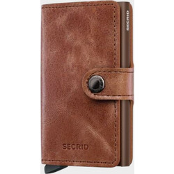 Δερμάτινο Πορτοφόλι Secrid Miniwallet Vintage Cognac Καφέ