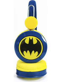 OTL Cuffie Batman Caped Ενσύρματα Ακουστικά On Ear Μπλε Κίτρινα