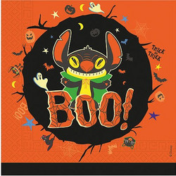 Χαρτοπετσέτες Stitch Halloween 33 x 33 cm (20 τμχ) | 97828, bal-97828-Stitch