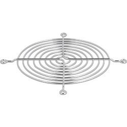 DELOCK σχάρα για 120mm ανεμιστήρα 67308, μεταλλική, ασημί