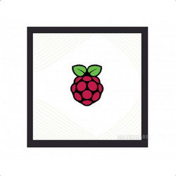 4inch Square Capacitive Touch Screen LCD (C) for Raspberry Pi, 720x720, DPI, IPS, Toughened Glass Cover, Low Power