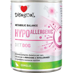 Disugual Metabolic Balance Hypo Allergenic Diet Dog Quail 400gr