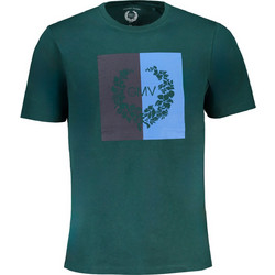 Gian Marco Venturi Green Mens Short Sleeved T-shirt AU01416ATTILIO-FORGRE