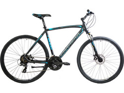 Carrera T 2000 MD TRK 2021 Ποδήλατο Trekking 28" Αλουμινίου με 21 Ταχύτητες και Δισκόφρενα Μαύρο