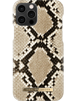 iDeal of Sweden Fashion Back Cover Sahara Snake (iPhone 12 / 12 Pro)