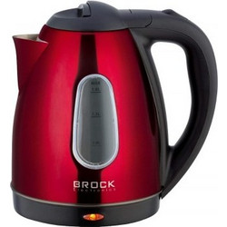 Brock Electronics WK 0603 Ανοξείδωτος Βραστήρας 1.8lt 1500W Κόκκινος