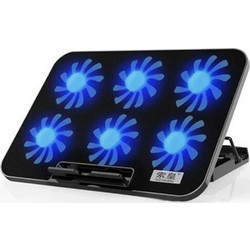 FD 601 Cooling Pad για Laptop με 6 Ανεμιστήρες