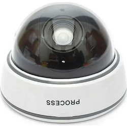 Ψεύτικη κάμερα οροφής Ομοίωμα Dummy Camera με LED που αναβοσβήνει