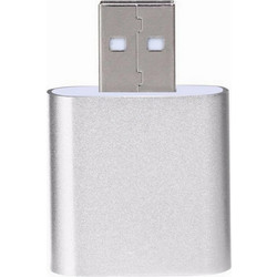 Εξωτερική Κάρτα Ήχου USB Type A 2.0 - Ασημί