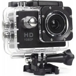 Scamera 1080 Action Camera Full HD με Οθόνη 2" Μαύρη