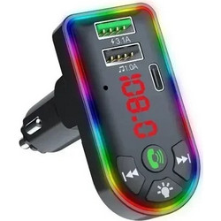 FM Transmitter bluetooth - φορτιστής αυτοκινήτου CAR F7