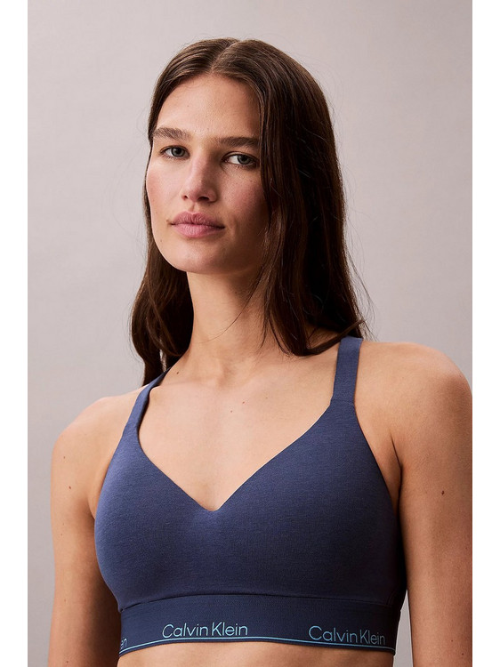 Calvin Klein Μπουστάκι χωρίς Μπανέλα Navy Μπλε LV00QF8500-CEC