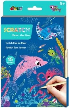 Avenir - Under the Sea A5 Scratch Book - (58CH221828)