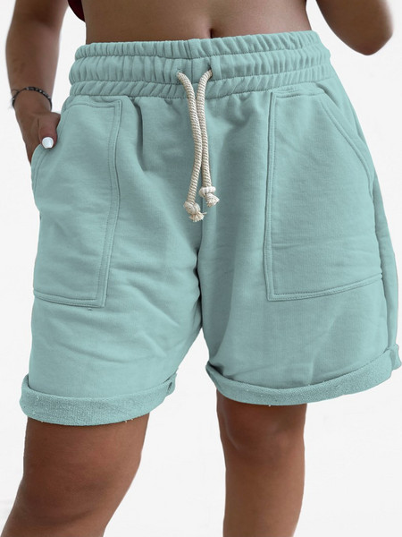 Hoodloom Loose Γυναικεία Βερμούδα Πράσινο Mint