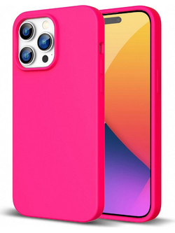 Θήκη Σιλικόνης για iPhone X / Xs Φούξια