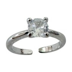 Ro Accessories Δαχτυλίδι ONE SIZE R141 Ασημί