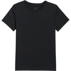 4F Παιδικό T-Shirt Κοντομάνικο Μαύρο 4FJWMM00TTSHF2332-20S