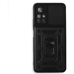 Bodycell Armor Slide Θήκη Black (Xiaomi Poco M4 Pro 5G / Redmi Note 11S 5G / Redmi Note 11T 5G)