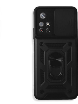 Bodycell Armor Slide Θήκη Black (Xiaomi Poco M4 Pro 5G / Redmi Note 11S 5G / Redmi Note 11T 5G)