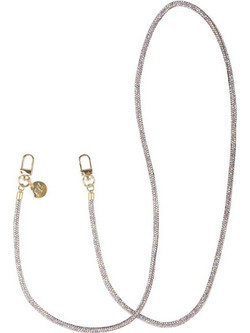 Λουράκι Λαιμού AVY Chain Crossbody Strap Αποσπώμενο για Θήκες Κινητών / Smartphones - Silver Spark (8719246497544)