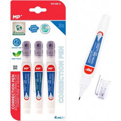 MP σετ διορθωτικό στυλό PA138-3C, 1-2mm, 4ml, 3τμχ PA138-3C