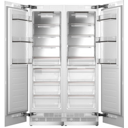 BERTAZZONI RFL6060S5FPNS ΕΝΤΟΙΧΙΖΟΜΕΝΟ ΨΥΓΕΙΟ SIDE BY SIDE NO FROST ΠΑΓΟΜΗΧΑΝΗ ΚΑΙ ΠΑΡΟΧΗ ΚΡΥΟΥ ΝΕΡΟΥ