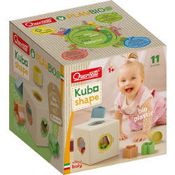 Quercetti Κύβος Σχημάτων Kubo Shape Sorter 12+ Μηνών