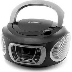 Roadstar CDR-365U Φορητό Ράδιο CD Player με USB / MP3 Ασημί