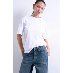 Topshop γυναικείο T-shirt μονόχρωμο Tspremium - 31000209 Λευκό