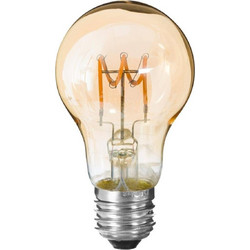 Λάμπα LED Amber Twisted A60 Atmosphera για ντουί E27 - 4.9W - Θερμό Λευκό 161700A