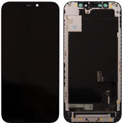 Οθόνη με Touch Screen Hard Oled Apple iPhone 12 mini Μαύρο (OEM) N55550