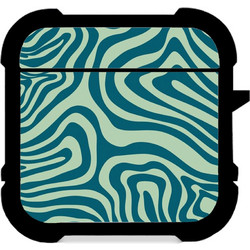 CUSTOM Green Lines - Airpods 1 & 2
