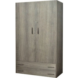 Παιδική ντουλάπα δίφυλλη σταχτί
