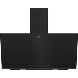 Beko Απορροφητήρας Καμινάδα Μαύρος BHCA96641BFBHS 90cm