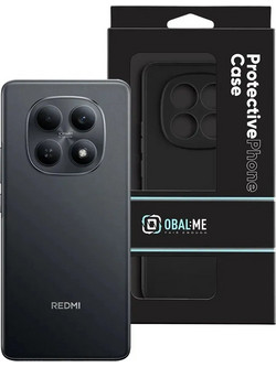 OBAL:ME Matte TPU Cover for Xiaomi Redmi Note 15 4G|5G|Poco M8 5G Black