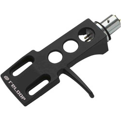 RELOOP Headshell βάση για ΚΕφαλή Πικάπ Μαύρη Με τα καλώδια του - Reloop