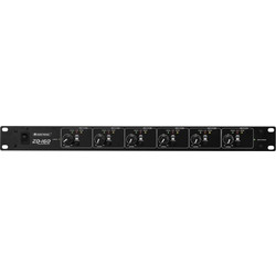 OMNITRONIC ZD-160B Zone Distributor With 1 Input and 6 Outputs - OMNITRONIC