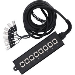 Adam Hall K8C10 Stagebox Multicore 8 Input channels 10m - Adam Hall