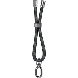 USAMS κορδόνι καρπού για κινητά ZB317, 34cm, universal, μαύρο