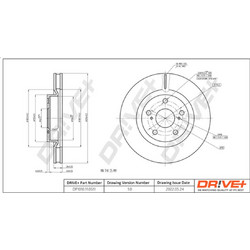 Dr!ve+ Δισκόπλακα - DP1010.11.0511