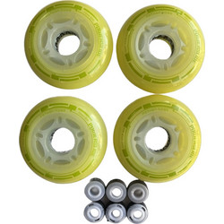 POWERSLIDE 72χιλ./82Α Fothon Envy green LED Ροδάκι