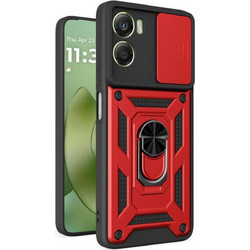 Bodycell Armor Slide Cover Θήκη Κόκκινο (Motorola Moto G06)