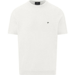 FYNCH HATTON ανδρικό t'shirt κοντό μανίκι -1603-701-824 New Off White