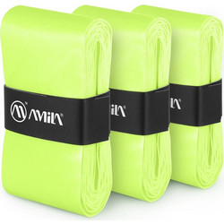 Amila Ταινία Λαβής Ρακετών Overgrip Neon Green (3 Τεμ.) 45793