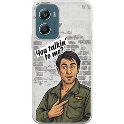 Θήκη Epic Quotes - You talkin' to me Motorola Moto G06 Flexible TPU (Διάφανη Σιλικόνη)