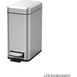 Χαρτοδοχείο Langberger 2875294-110 5lt Inox Σατινέ Φ14x29x32cm 301-2875294-110
